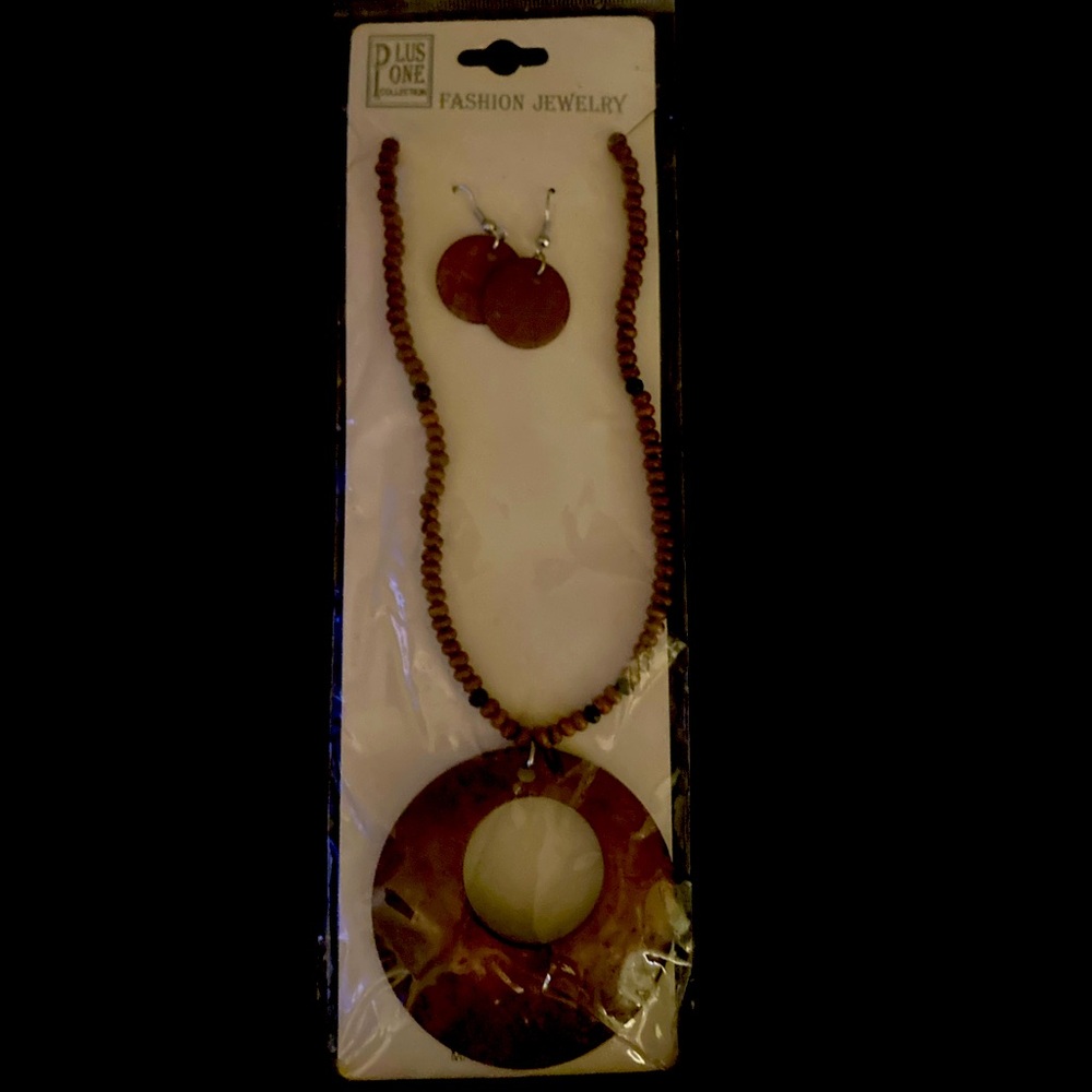Fashion Jewelry Chain & Earrings Set